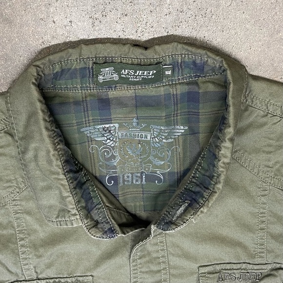 AFS Jeep Tactical Grunt Short Sleeve Button Up Shirt - Picture 6 of 9